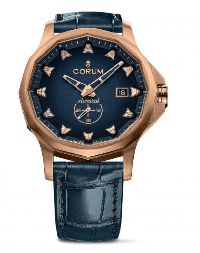 Corum Admiral 42 Automatic Bronze Blue Replica watch REF: A395/04034 - 395.201.53/0F03 AB65